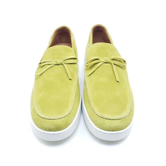 Allen Edmonds Santa Rosa Loafers Neon Green Suede Casual Slip-On Mens Size 13 D main image 11